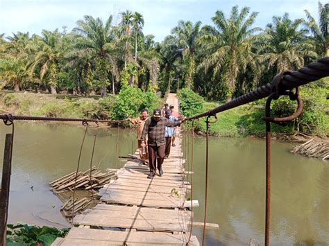 anggaran  juta jalan selebar simpang dibangun lapen garuda daily