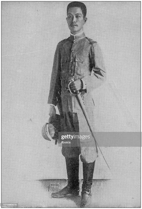 Antique Photograph Emilio Aguinaldo Leader Of Filipinos High-Res Vector ...