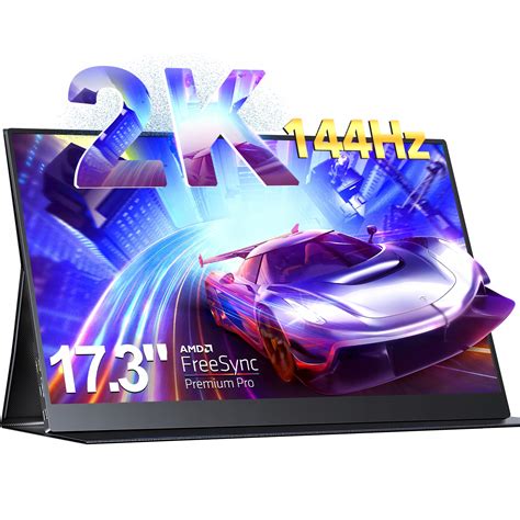 Przenośny Monitor gamingowy 17 3 2K 144HZ IPS 1000 1 100 sRGB VESA QHD