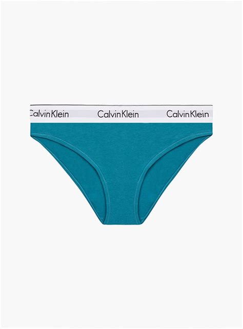 Ripley Calz N Algod N Mujer Calvin Klein Azul Bikini
