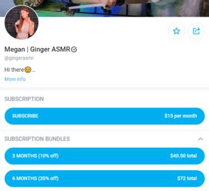 Gingers Asmr Top Redhead Asmr Porn Onlyfans Review Fanscribers