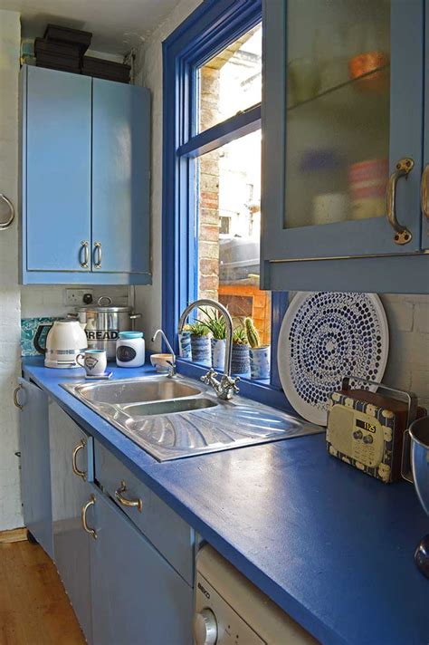 How To Update A Kitchen With Painted Worktops Kitchen Design Small