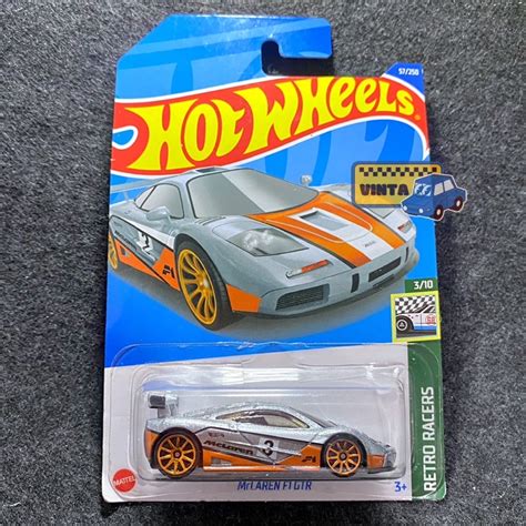 Xe M H Nh Hot Wheels Mclaren F Gtr Silver T L Shopee Vi T Nam