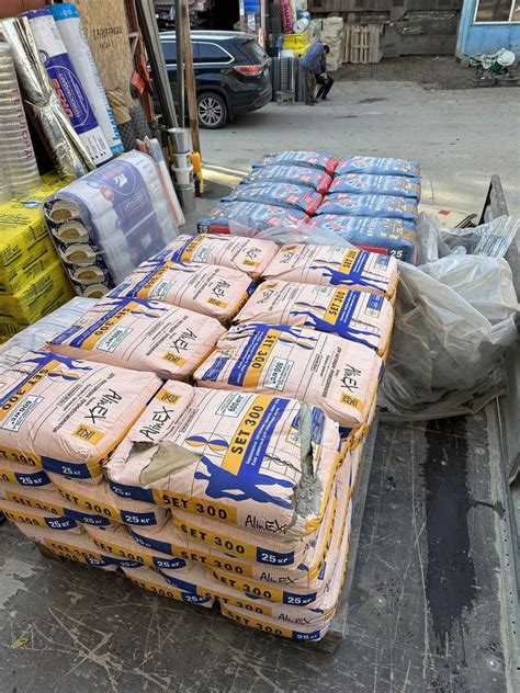 Стройматериалы/Alinex/Наши/Knauf/OSB/ФАНЕРА/ДВП/Сыпучие смеси - Прочие ...