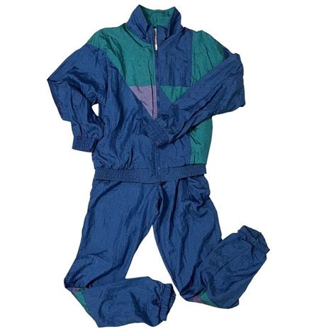 Vintage Vintages S Womens Windbreaker Track Suit Ja Gem