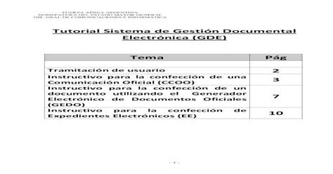 Tutorial Sistema De Gestión Documental Electrónica Gde Sistema Gde Pdftutorial Sistema De