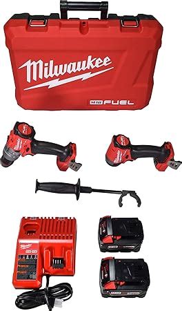 Milwaukee 3697 22 Kit combiné de perceuse à percussion sans fil sans