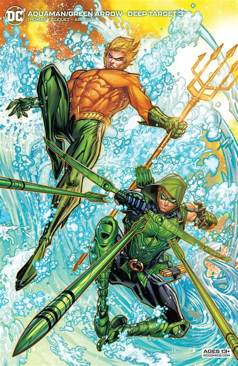 Sneak Peek Preview Of Dc Comics Aquamangreen Arrow Deep Target 3