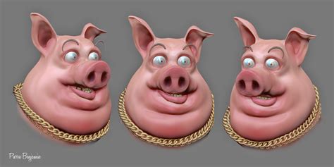 Artstation Pig Speed Sculpt