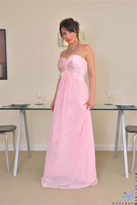 Stunning Housewife Strips Off Her Evening Gown To Please Her Moist Pussy Porn Pictures XXX