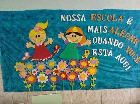 Escola Frase Nossa Escola Mais Alegre Quando Voc Est Aqui Quilled