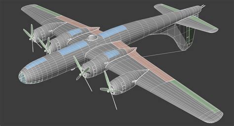 Boeing B Enola Gay Model TurboSquid