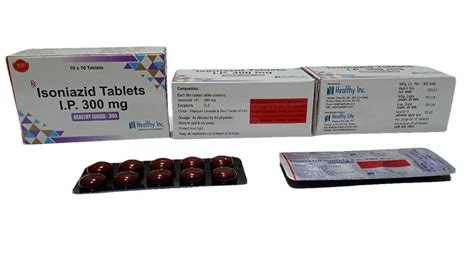 Isoniazid 300 Mg Tablet at Rs 150/box | Isoniazid in New Delhi | ID ...