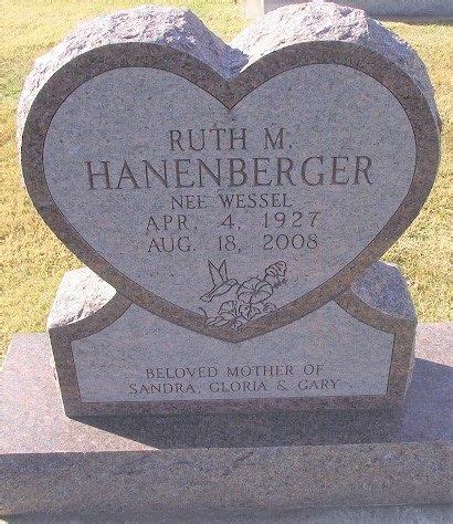 Ruth M Wessel Hanenberger Find A Grave Memorial