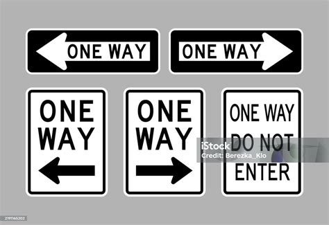 signs set vector stock illustration  image