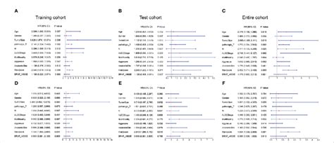 Univariate and multivariate Cox regression analyses of the signature ...