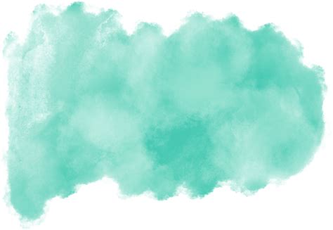 Aqua Watercolor Splash And Brush Stroke For Decoration 10883481 Png