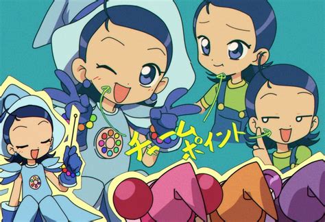 Harukaze Doremi Segawa Onpu Fujiwara Hazuki And Senoo Aiko Ojamajo Doremi Drawn By Nzeneee