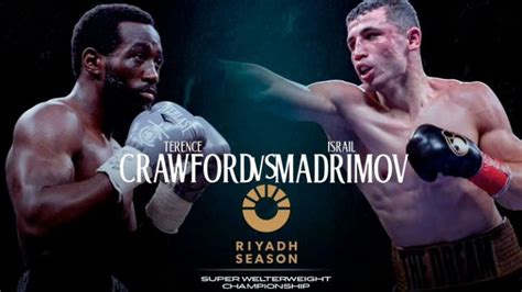 Where To Watch Crawford Vs Madrimov World Boxing Council