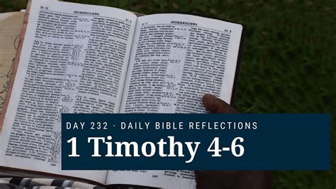 Day Timothy The Bible In A Year Youtube