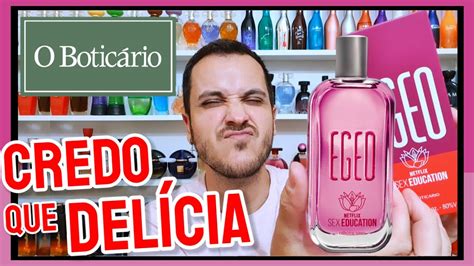 EGEO SEX EDUCATION o Boticário Resenha de LANÇAMENTO EDIÇÃO LIMITADA