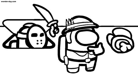 Among Us Para Colorir Impostor - Desenhos de Among Us para Colorir gratuitamente (100 peças)