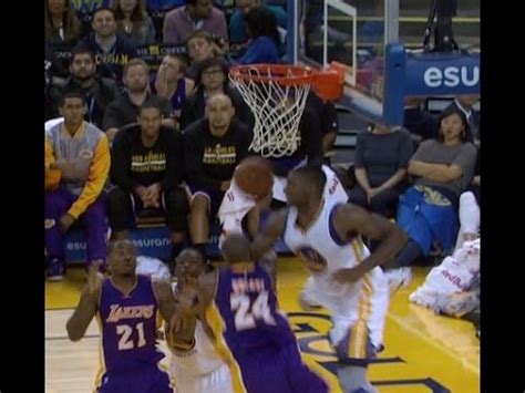 Kobe Bryant Hits Circus Shot Los Angeles Lakers At Golden State