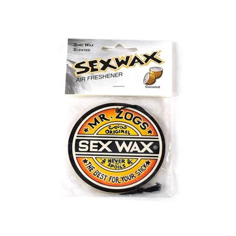 Sex Wax Air Freshener Coconut Boards In The Bay