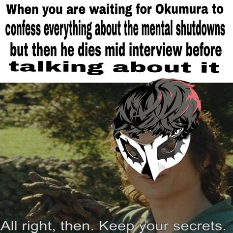 I'll find out another way : r/Persona5