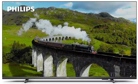 Смарт телевизор Philips - 50PUS7608/12, 50'', LED, 4K, сив ТОП цена ...