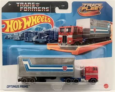 Optimus Prime Transformers Track Fleet Hot Wheels Env O Gratis