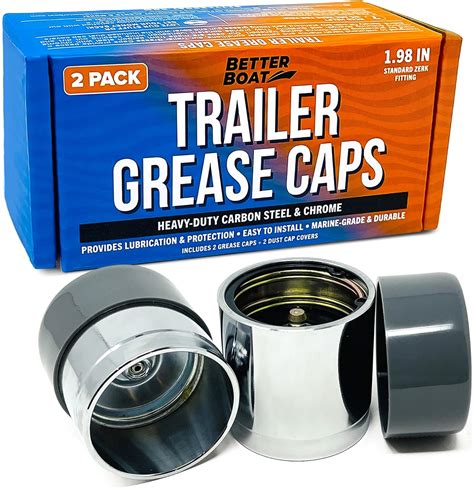 Amazon Boat Trailer Bearing Dust Cap Trailer Axle Grease Cap