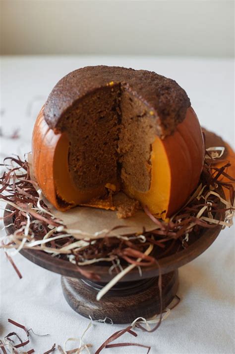 Baking Inside Of A Pumpkin A Subtle Revelry No Bake Cake Baked