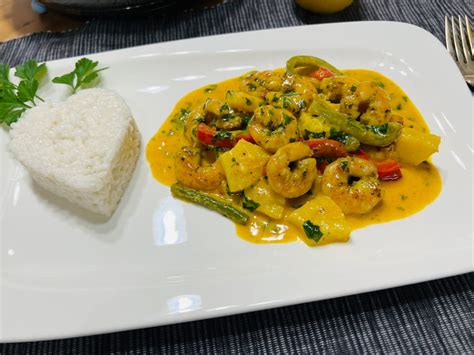 Тай къри със скариди | Хобитата на Ани