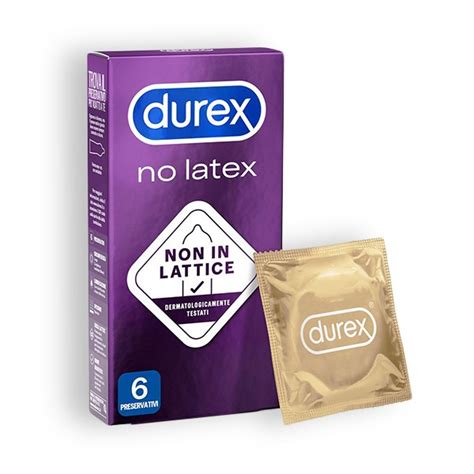 NO LATEX DUREX CONDOMS 6 UNITS J MAIME B2B Lingerie Wholesale