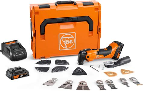 Fein AMM 500 Plus Top 2 0 Ah AS Battery Multi Tool 18 V Incl Kit