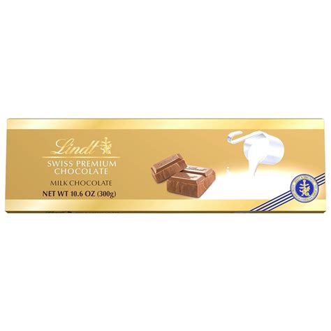 Lindt Swiss Premium Milk Chocolate, 10.58-Ounce Packages (Pack of 4) by ...