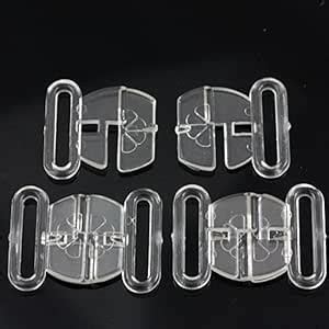 Beads Crafts Bikini Clips Hook Snap Plastic Clasps Swimwear Bra Mm Strap Haberdashery