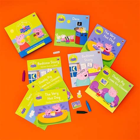 First Words With Peppa Level 4 Box Set Kitabı ve Fiyatı