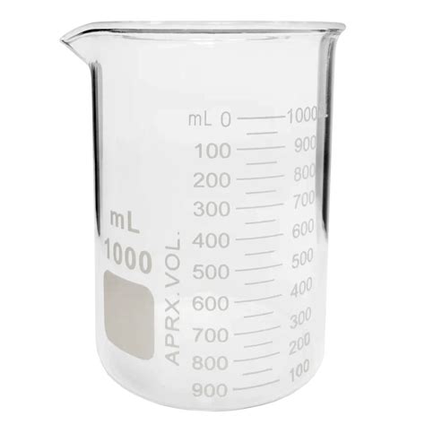 Glass Beaker 1000ml Xump