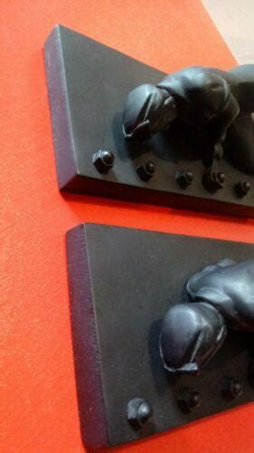 Art Deco Ww2 Rosie The Riveter Bookends Kikkerland Chris Collicot