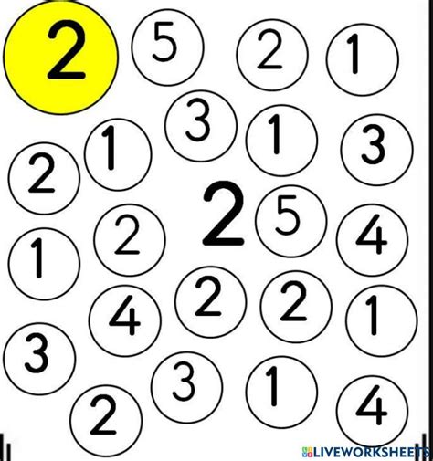 Число та цифра 2 worksheet | Live Worksheets