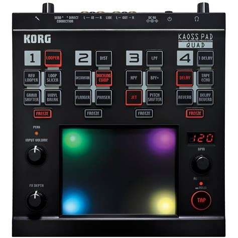 KORG KAOSS PAD QUAD | Buy Dynamic Effect Processor | Best Price