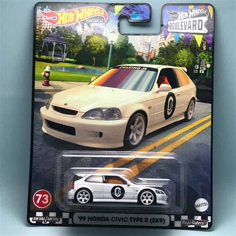 Xe mô hình Hot Wheels Premium BOULEVARD 99 HONDA CIVIC TYPE R EK9 Shopee Việt Nam