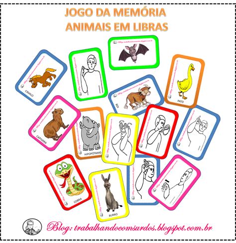 Jogos Em Libras Para Imprimir