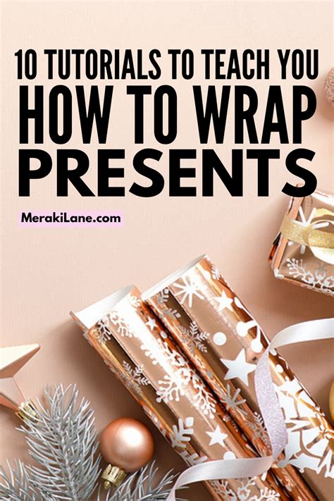 How To Wrap A Present Gift Wrapping Tutorials For Beginners Artofit