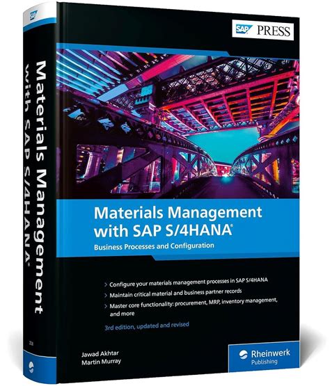 Materials Management With SAP S 4hana Business Processes And