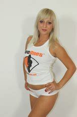 Blonde Babe Katy Rose Wearing Freeones Hotpants Photos