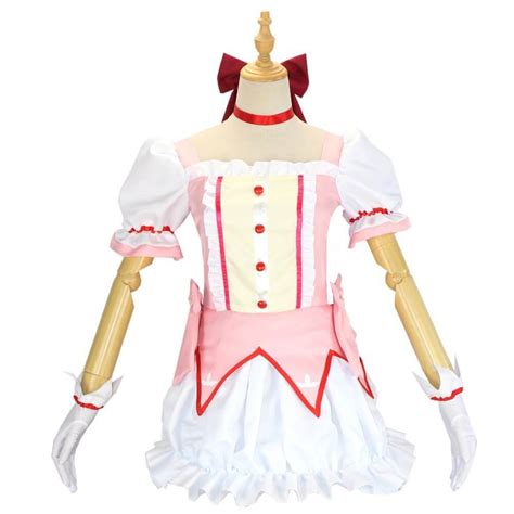 Puella Magi Madoka Magica Costume Magical Girl Madoka Kaname and Homura Akemi Uniform Dress for ...