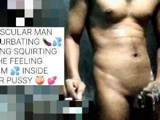 Muscular Man Masturbating Pissing Squirting Hes Feeling Cum Inside Your Pussy Pornhub Gay